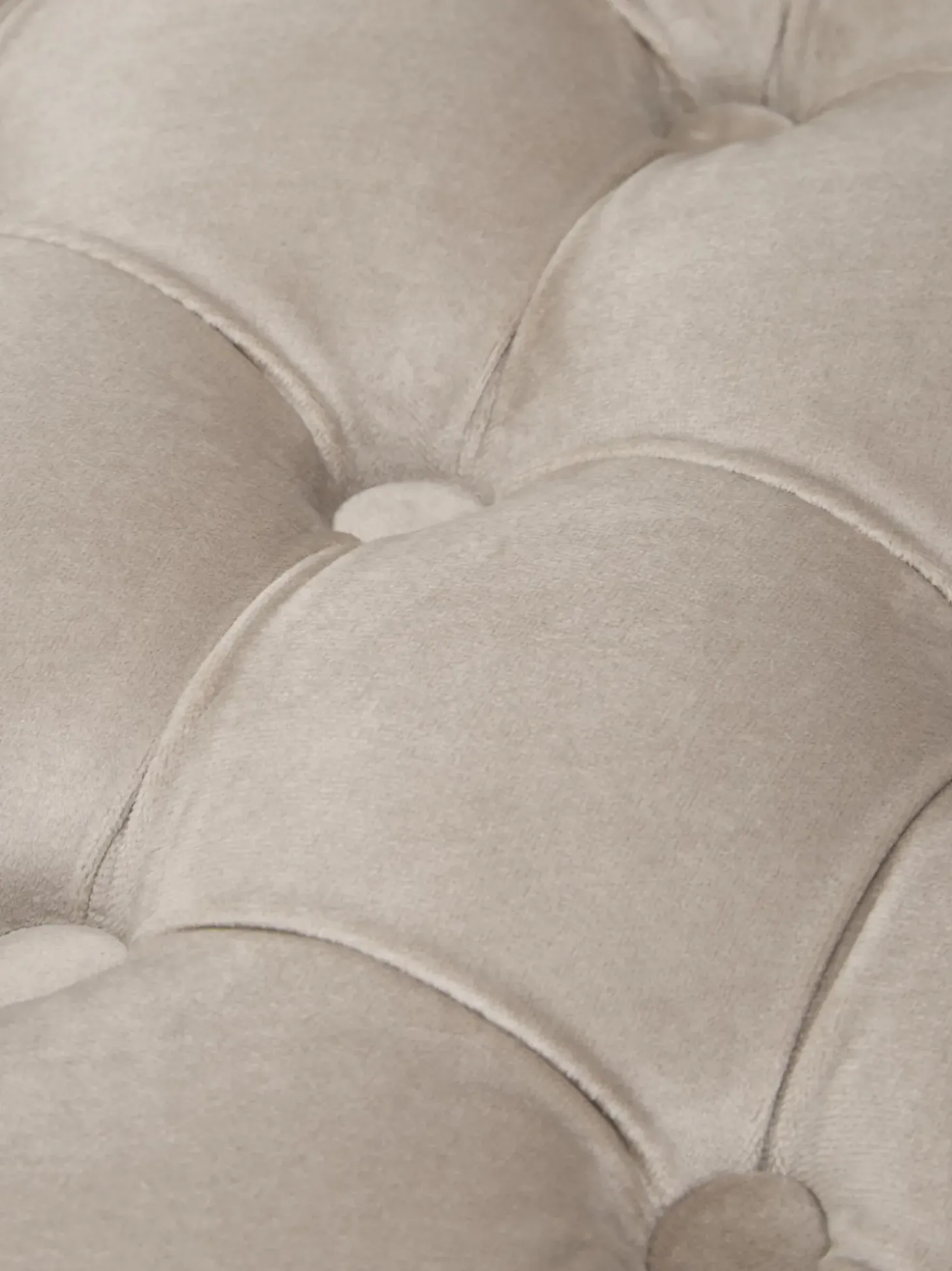 Puf De Terciopelo Chiara, Con Espacio De Almacenamiento