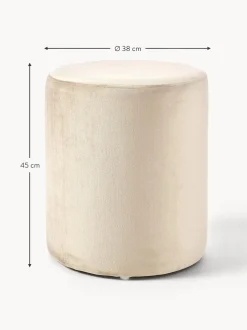 Puf De Terciopelo Daisy