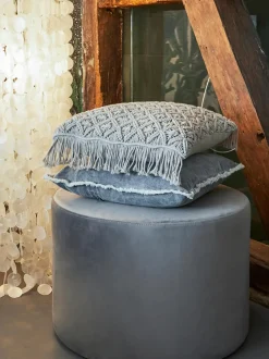 Puf De Terciopelo Daisy