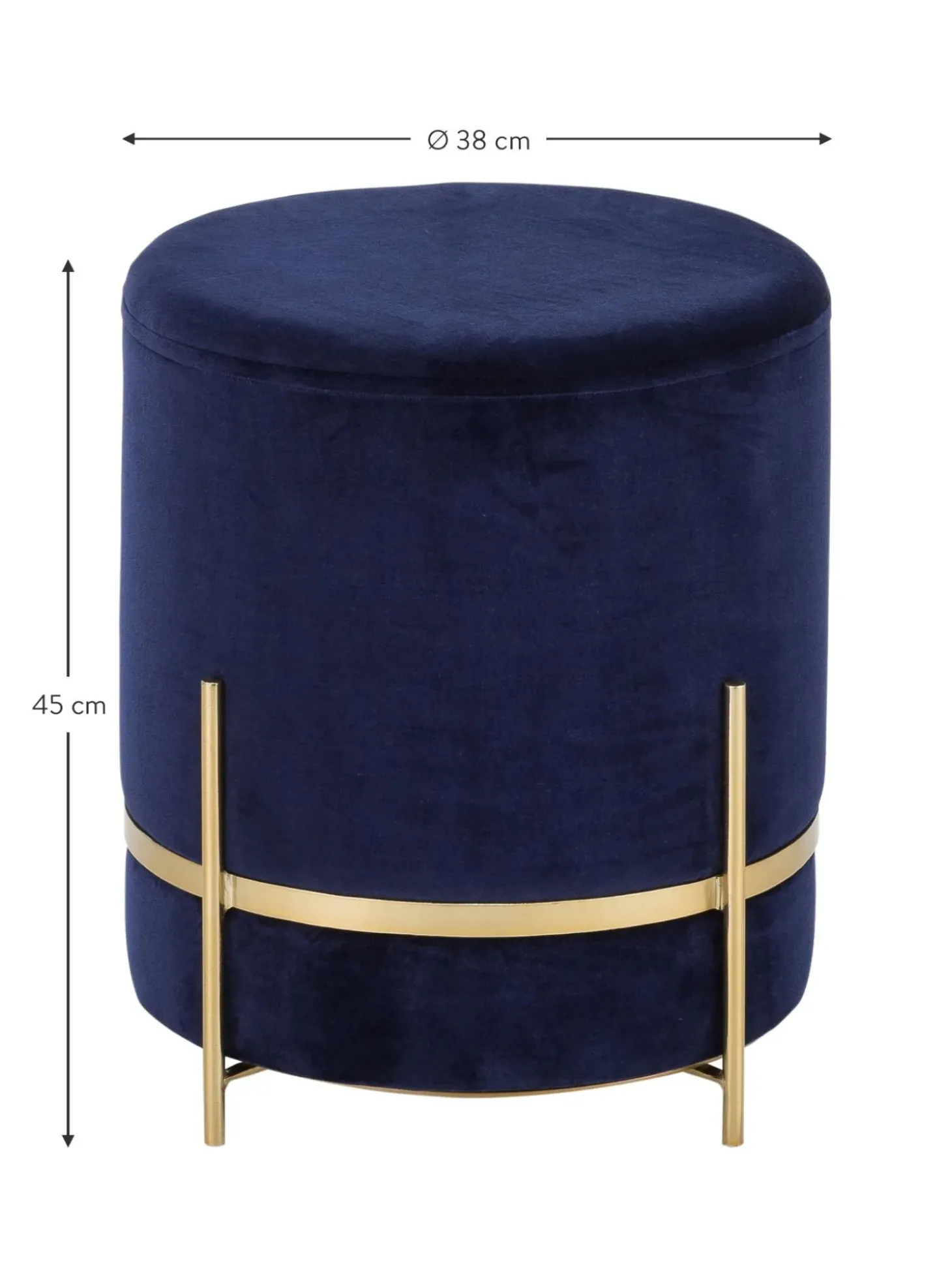 Puf De Terciopelo Haven