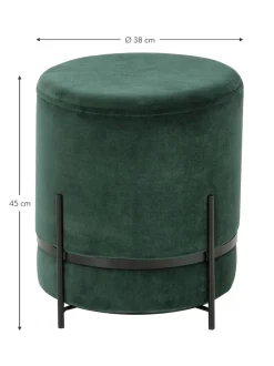 Puf De Terciopelo Haven