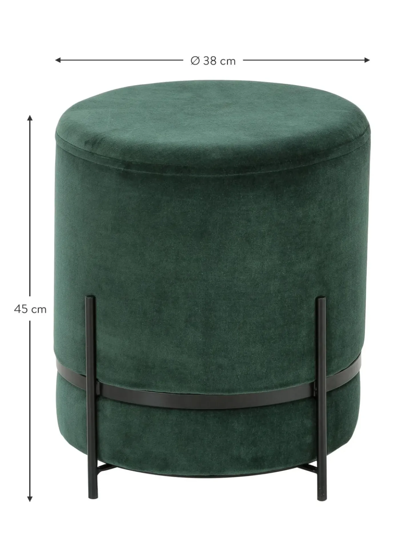 Puf De Terciopelo Haven