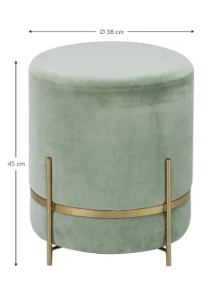 Puf De Terciopelo Haven