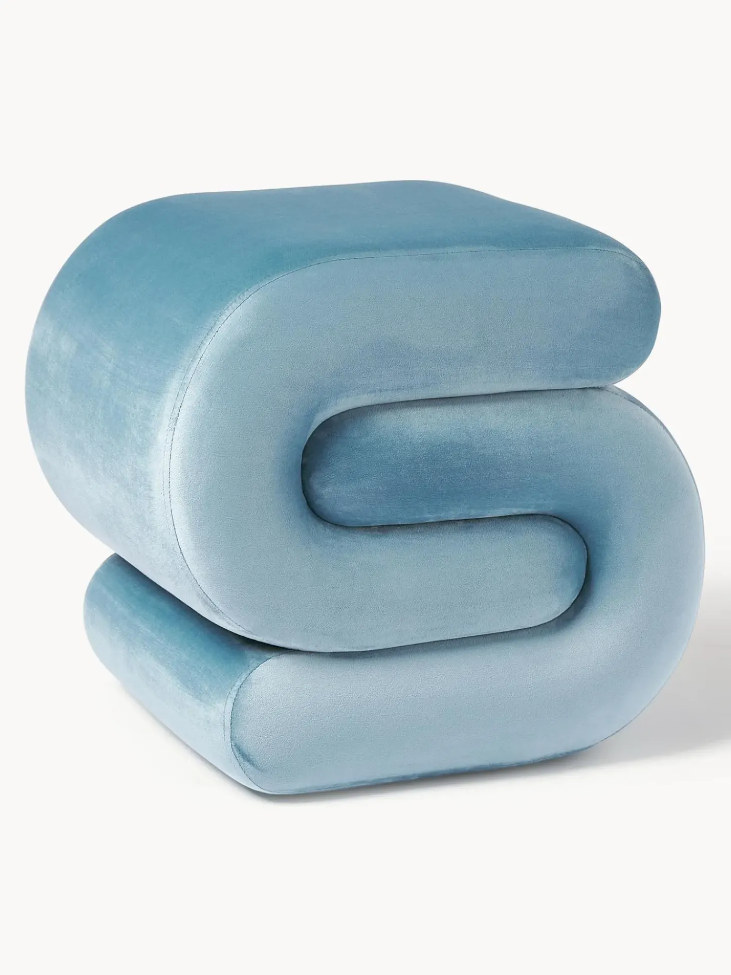 Puf De Terciopelo Merle