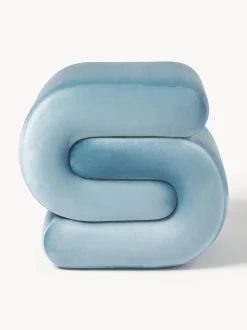 Puf De Terciopelo Merle