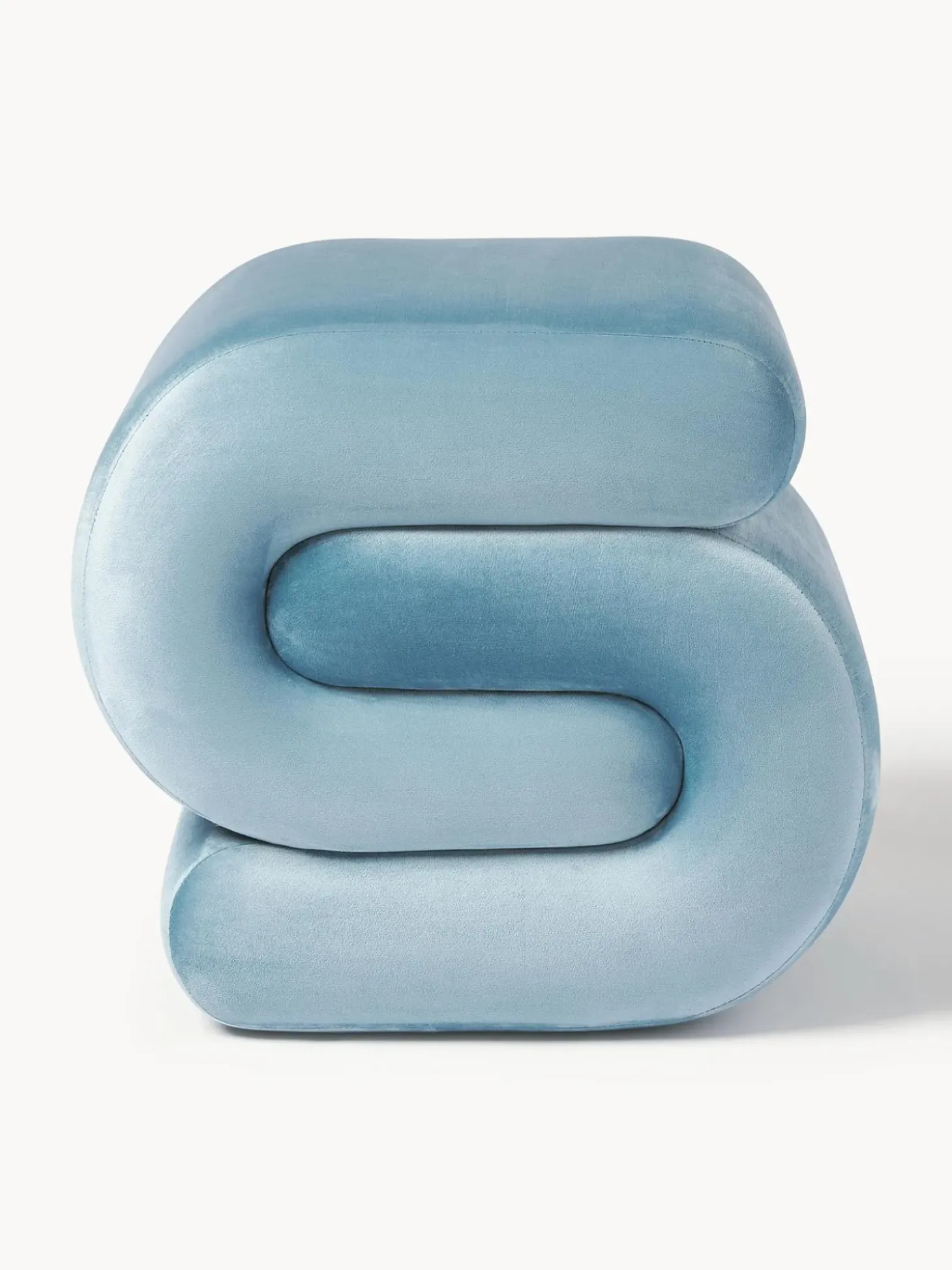 Puf De Terciopelo Merle