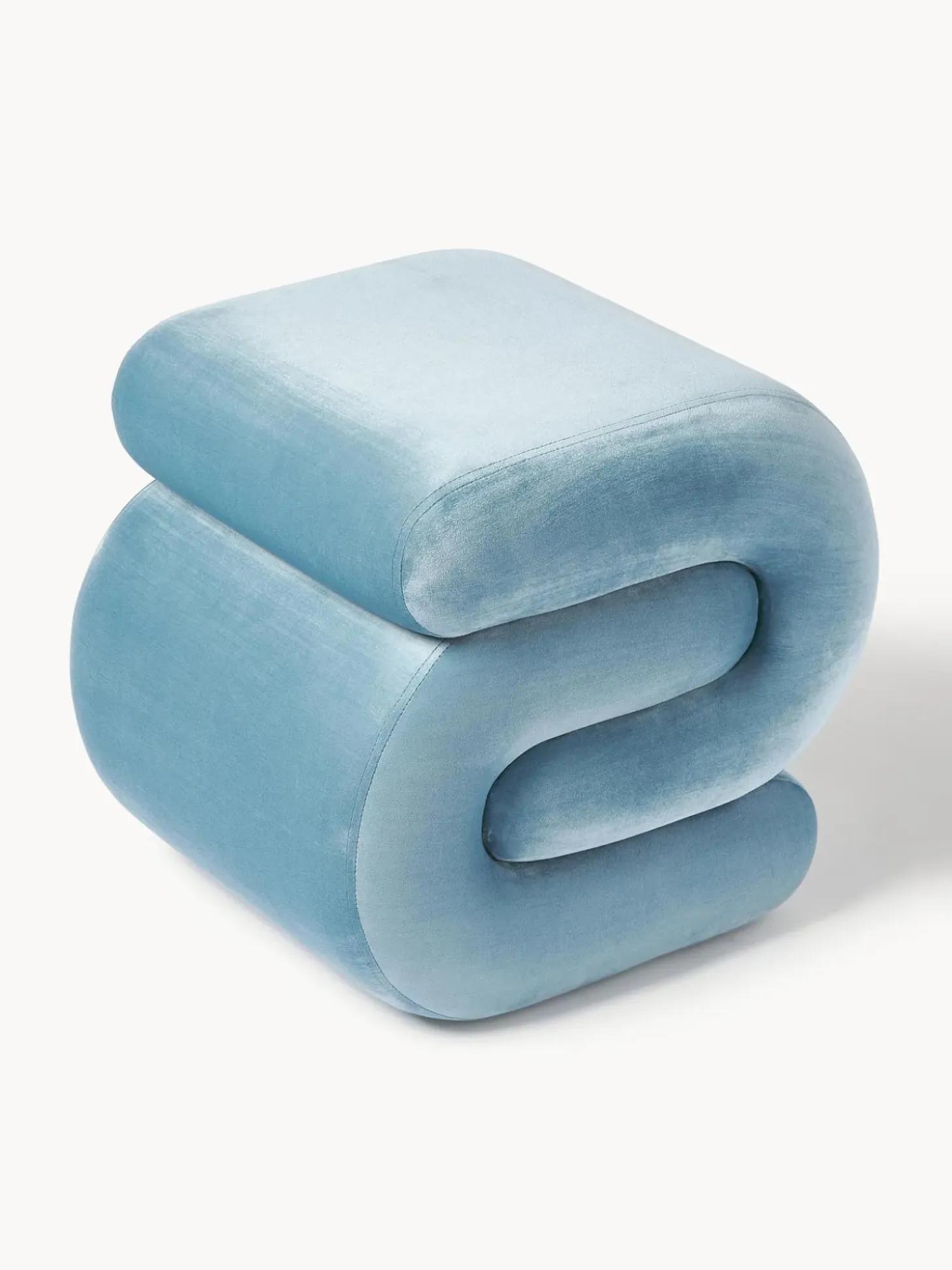 Puf De Terciopelo Merle