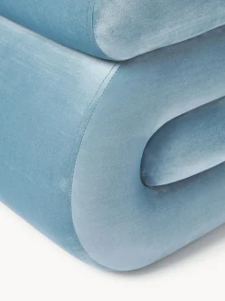 Puf De Terciopelo Merle