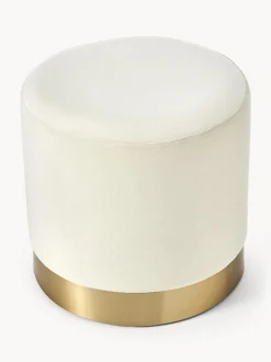 Puf De Terciopelo Orchid