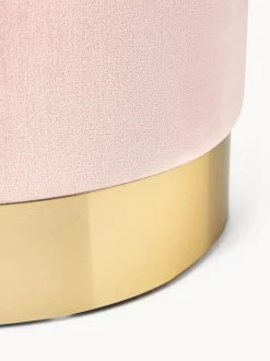 Puf De Terciopelo Orchid