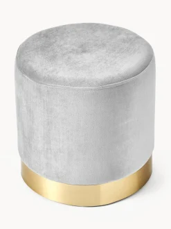 Puf De Terciopelo Orchid