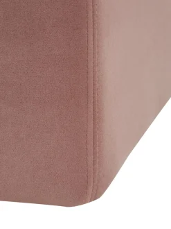 Puf De Terciopelo Winou, Con Espacio De Almacenamiento