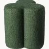 Puf En Tejido Boucle Clover
