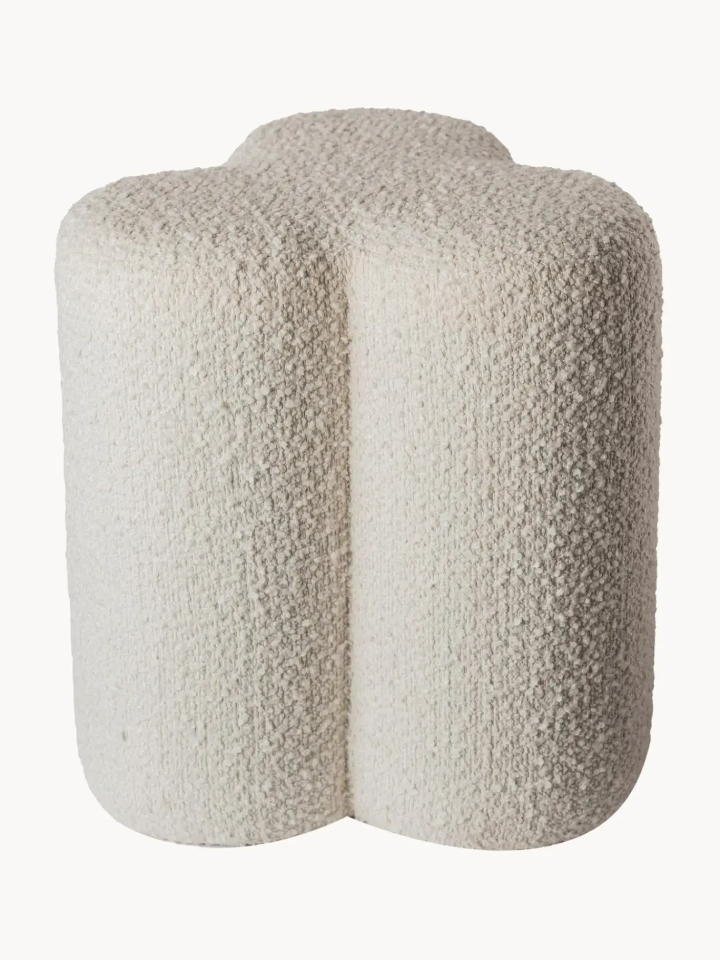 Puf En Tejido Boucle Clover