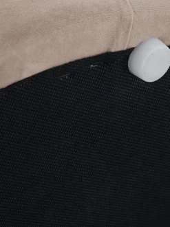 Puf Grande De Terciopelo Chiara, Con Espacio De Almacenamiento