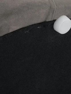 Puf Grande De Terciopelo Chiara, Con Espacio De Almacenamiento