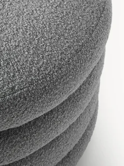 Puf Grande En Tejido Boucle Alto, Con Espacio De Almacenamiento