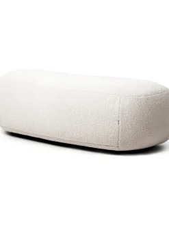 Puf Tapizado En Borreguillo Alba