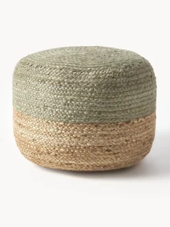 Puff Artesanal De Yute Bono