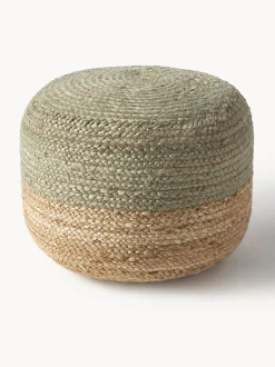 Puff Artesanal De Yute Bono