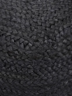 Puff Artesanal De Yute Bono, Estilo Boho