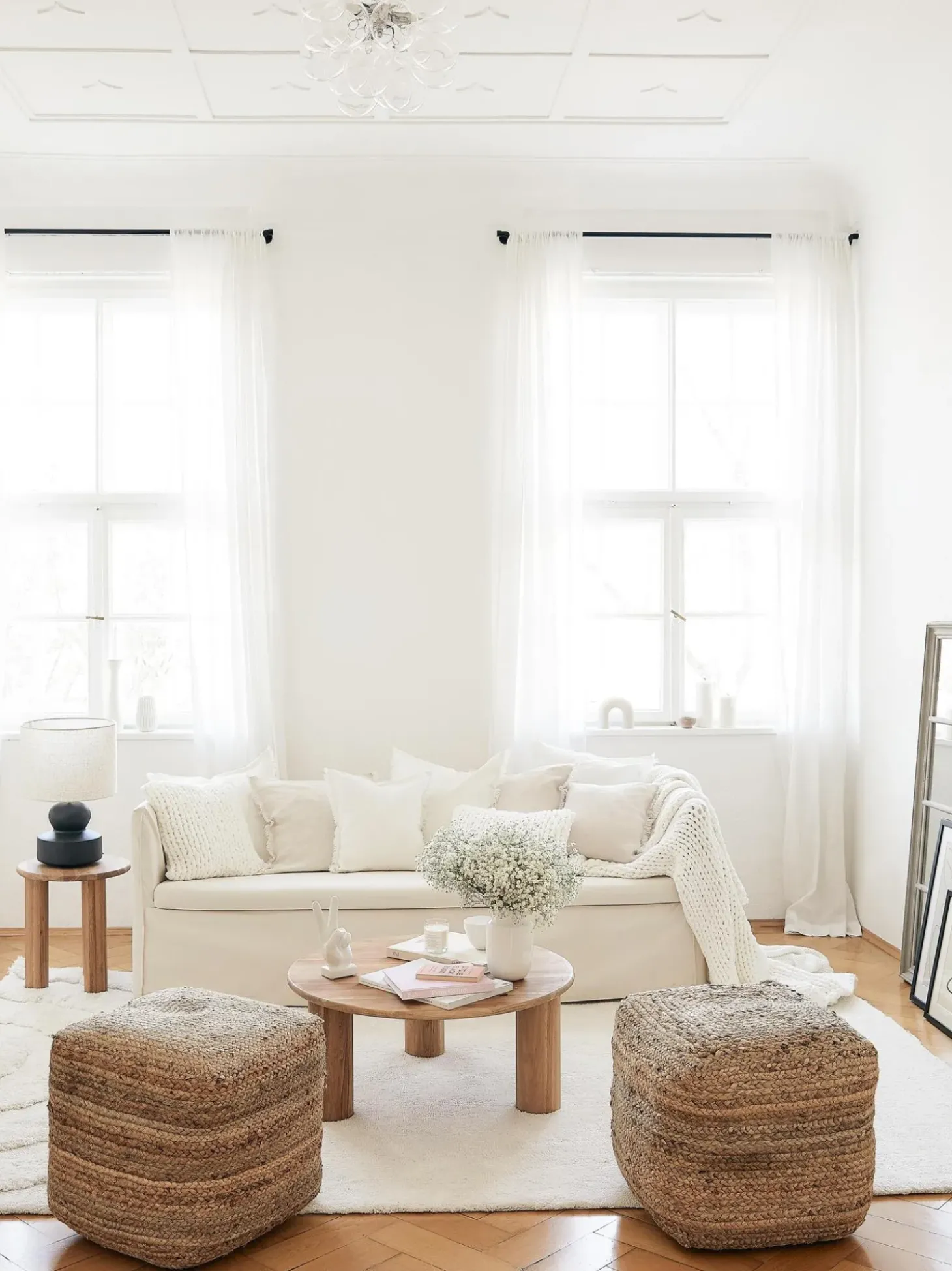 Puff Artesanal De Yute Bono