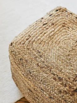 Puff Artesanal De Yute Bono