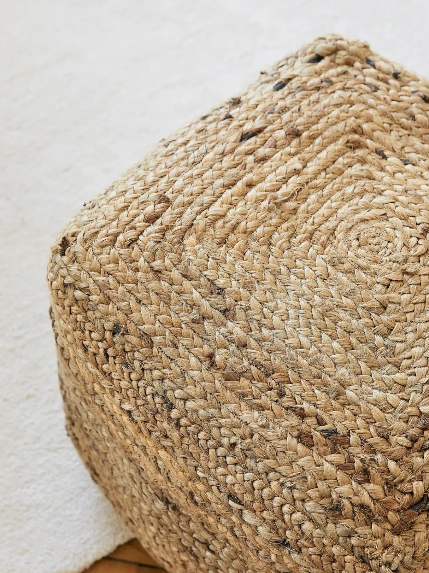 Puff Artesanal De Yute Bono