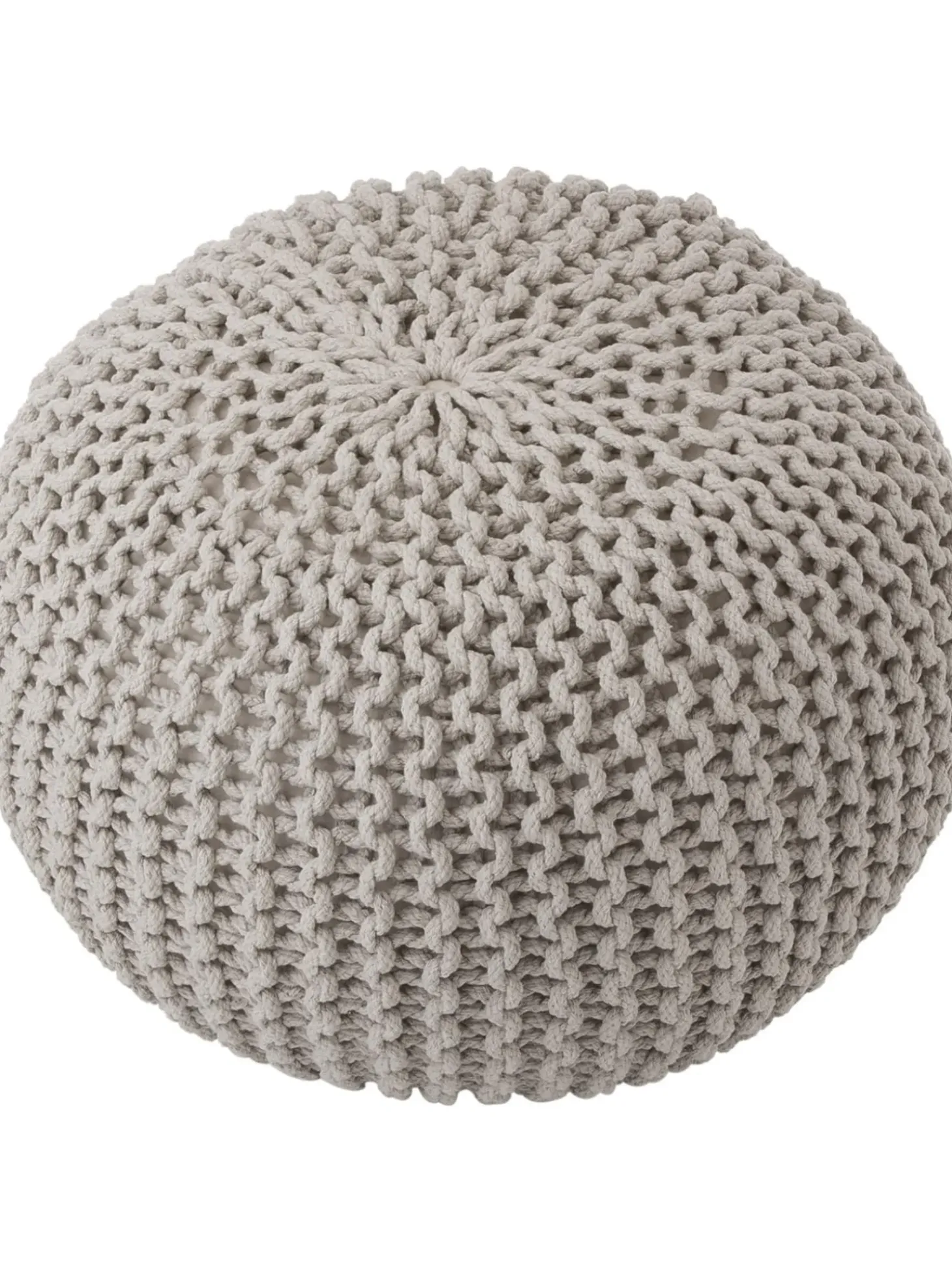 Puff De Punto Artesanal Dori