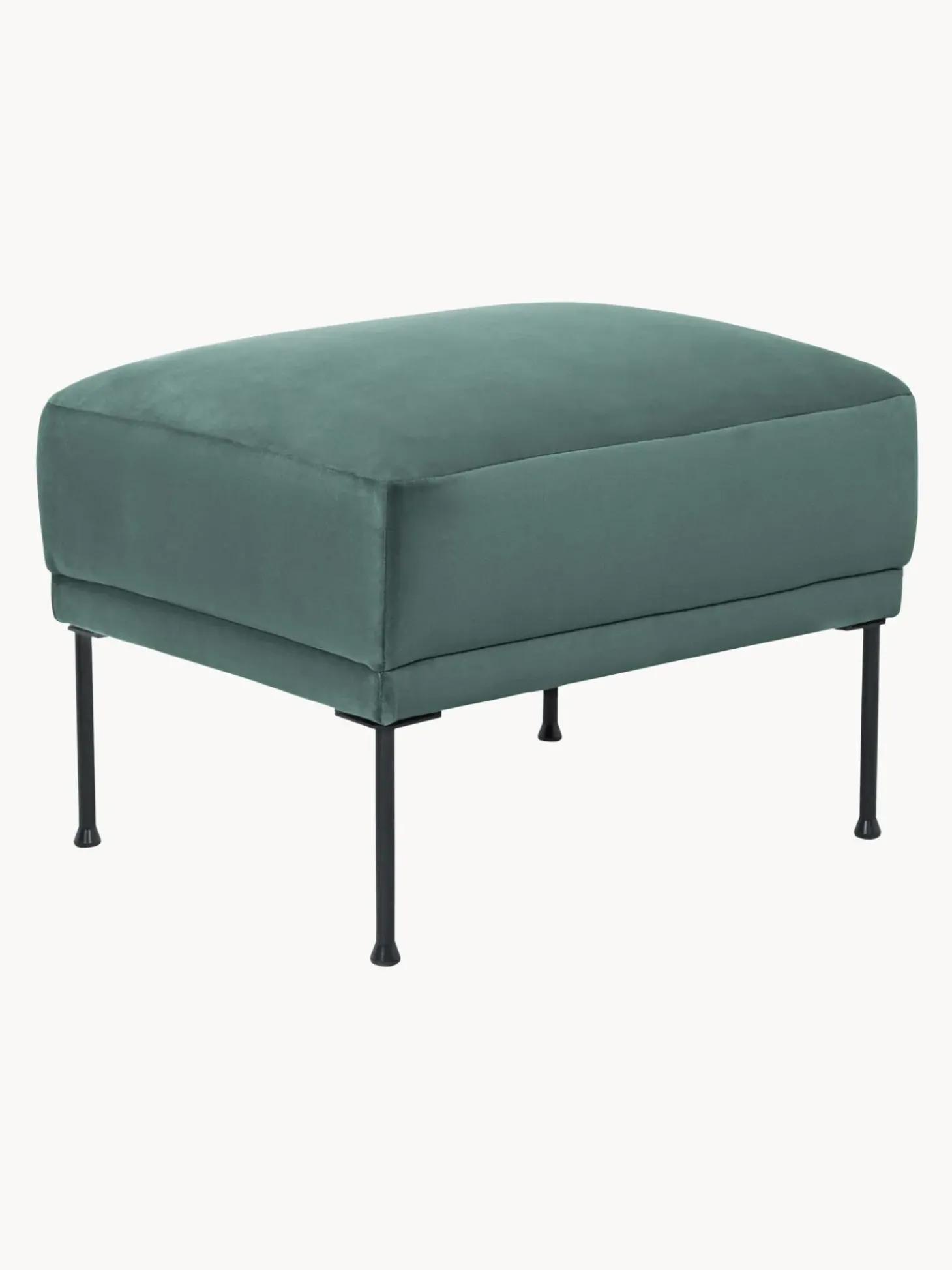 Reposapies De Terciopelo Fluente