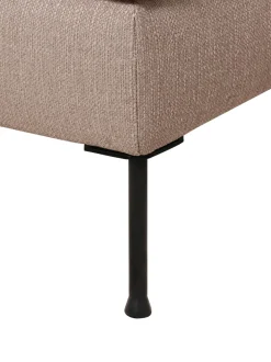 Reposapies Puf Cucita, Con Espacio De Almacenamiento