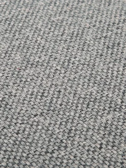 Reposapies Puf Cucita, Con Espacio De Almacenamiento