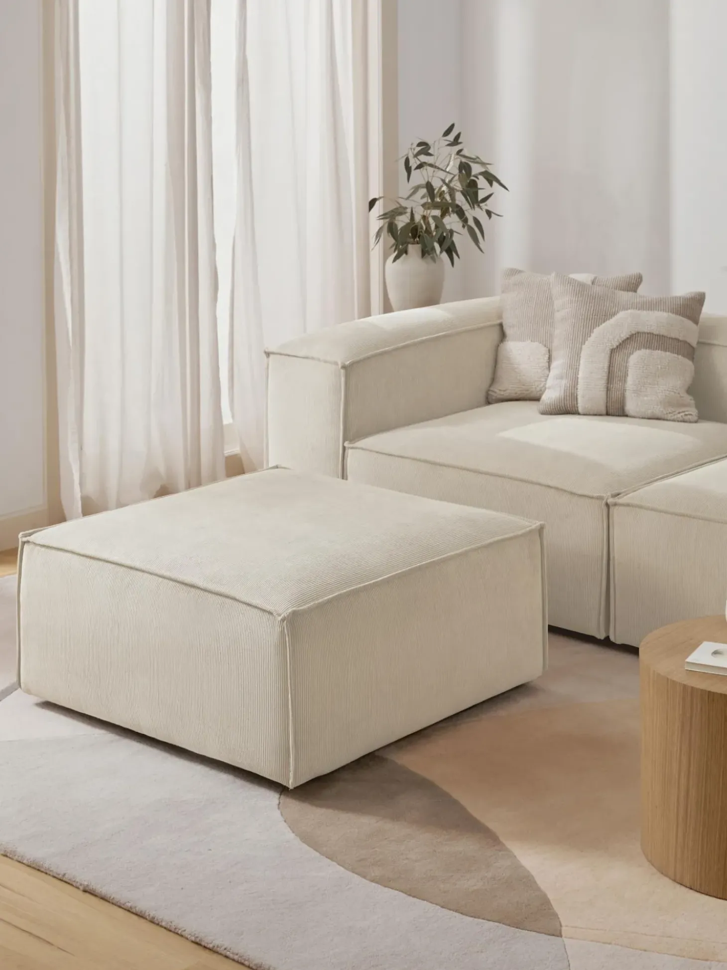 Reposapies Puf De Pana Lennon