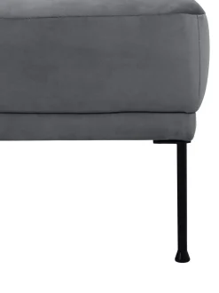 Reposapies Puf De Terciopelo Fluente