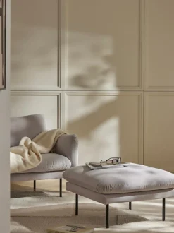 Reposapies Puf De Terciopelo Moby