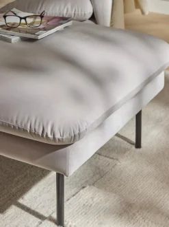 Reposapies Puf De Terciopelo Moby