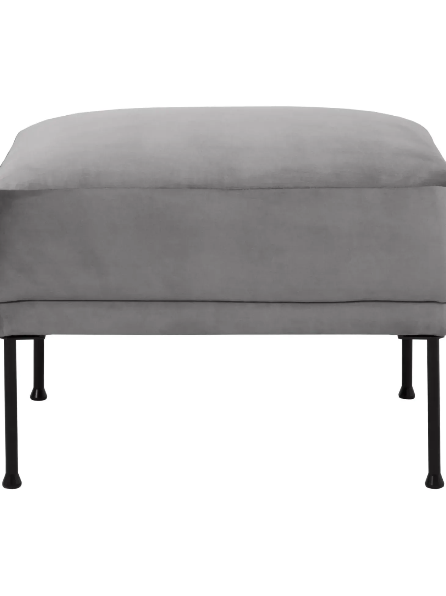 Reposapies Puf De Terciopelo Fluente