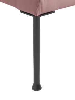 Reposapies Puf De Terciopelo Fluente