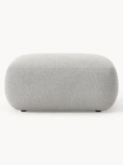 Reposapies Puf En Tejido Boucle Sofia