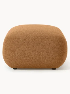 Reposapies Puf En Tejido Boucle Sofia