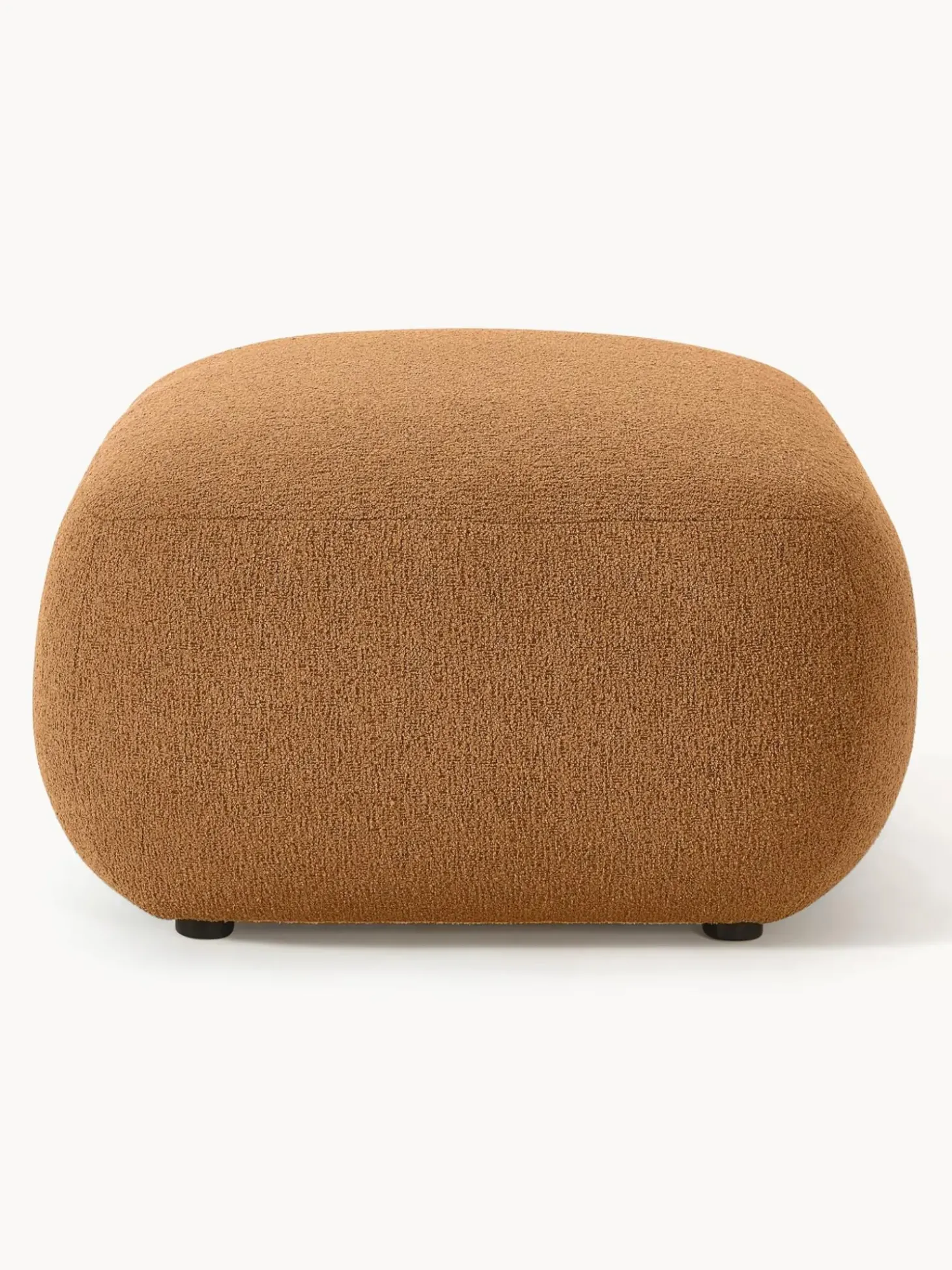 Reposapies Puf En Tejido Boucle Sofia