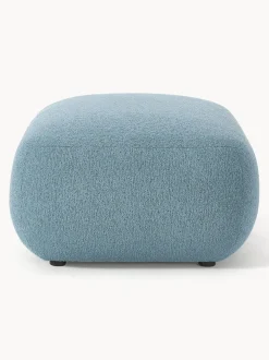 Reposapies Puf En Tejido Boucle Sofia