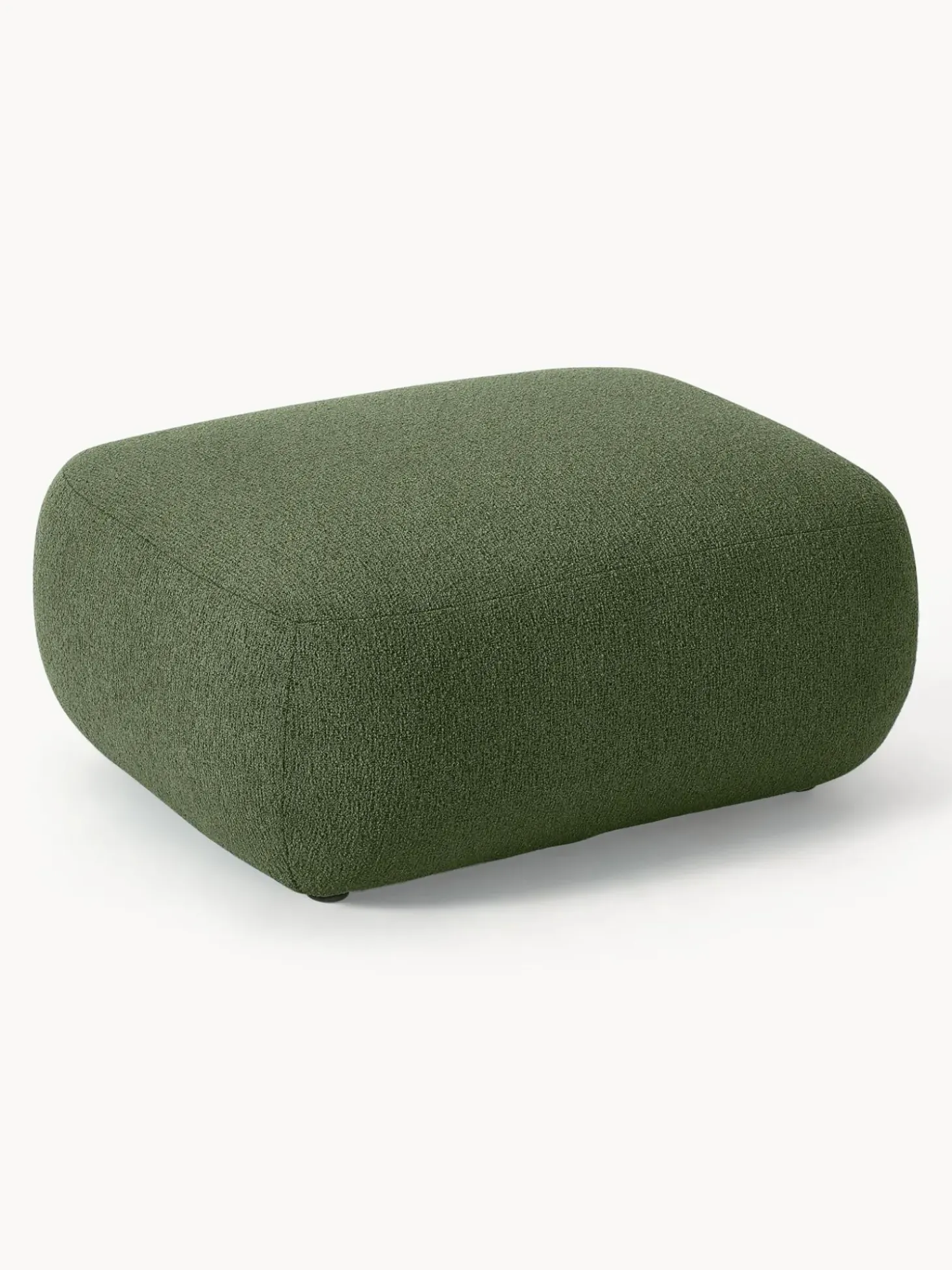 Reposapies Puf En Tejido Boucle Sofia