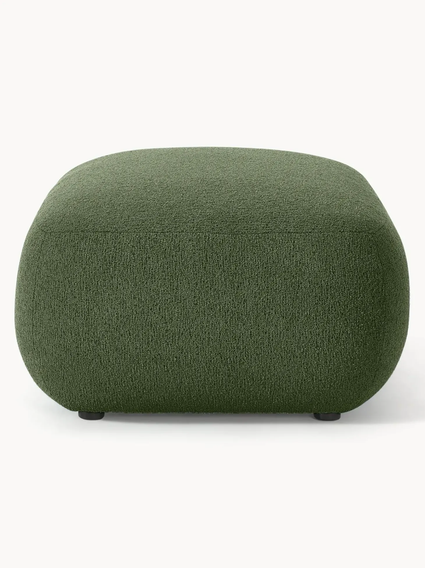 Reposapies Puf En Tejido Boucle Sofia