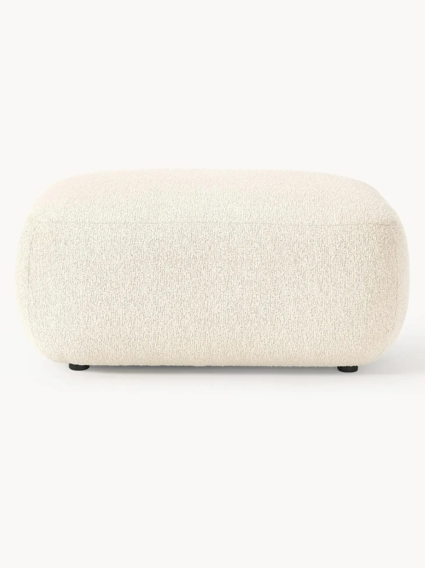 Reposapies Puf En Tejido Boucle Sofia