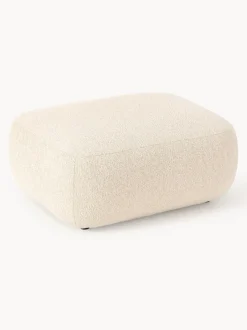 Reposapies Puf En Tejido Boucle Sofia