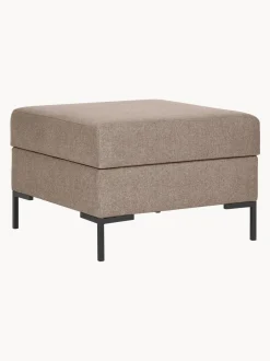 Reposapies Puf Luna, Con Espacio De Almacenamiento