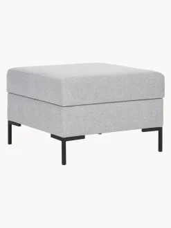 Reposapies Puf Luna, Con Espacio De Almacenamiento