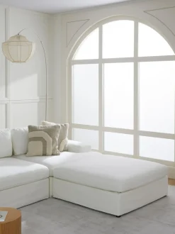 Reposapies Puf Russell, Desenfundable