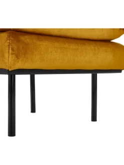 Reposapies Taburete De Terciopelo Retro